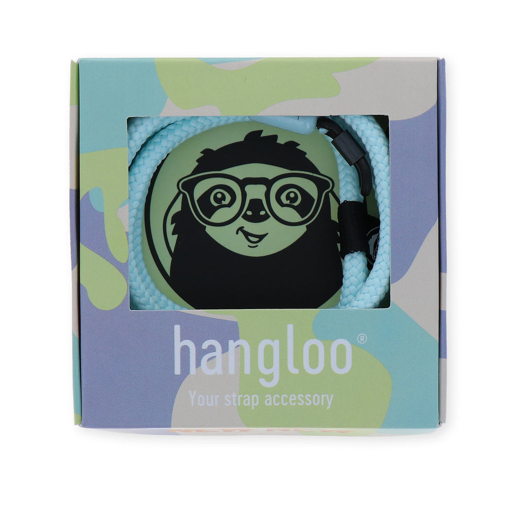 hangloo ami pastell blau Brillenband Verpackung