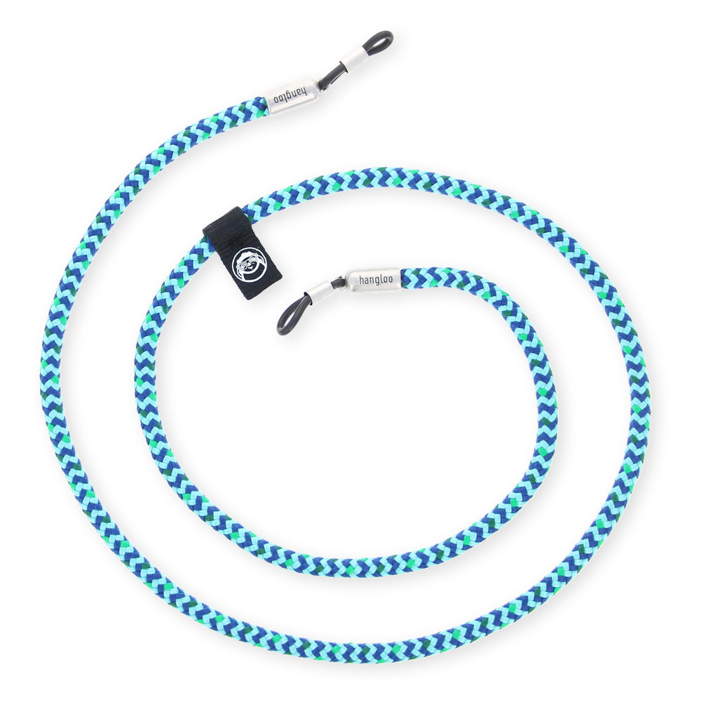 Peppermint hangloo Brillenband blau Gesamt