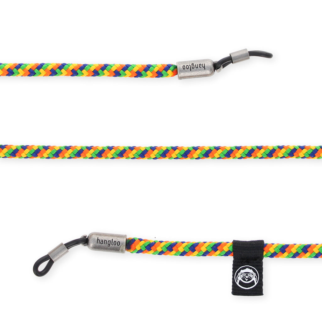 Sundowner hangloo Brillenband gelb bunt Fähnchen