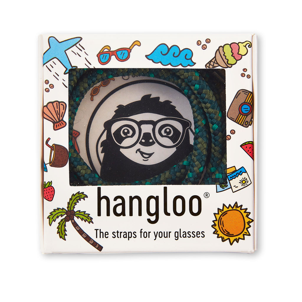 hangloo Brillenband grün Verpackung